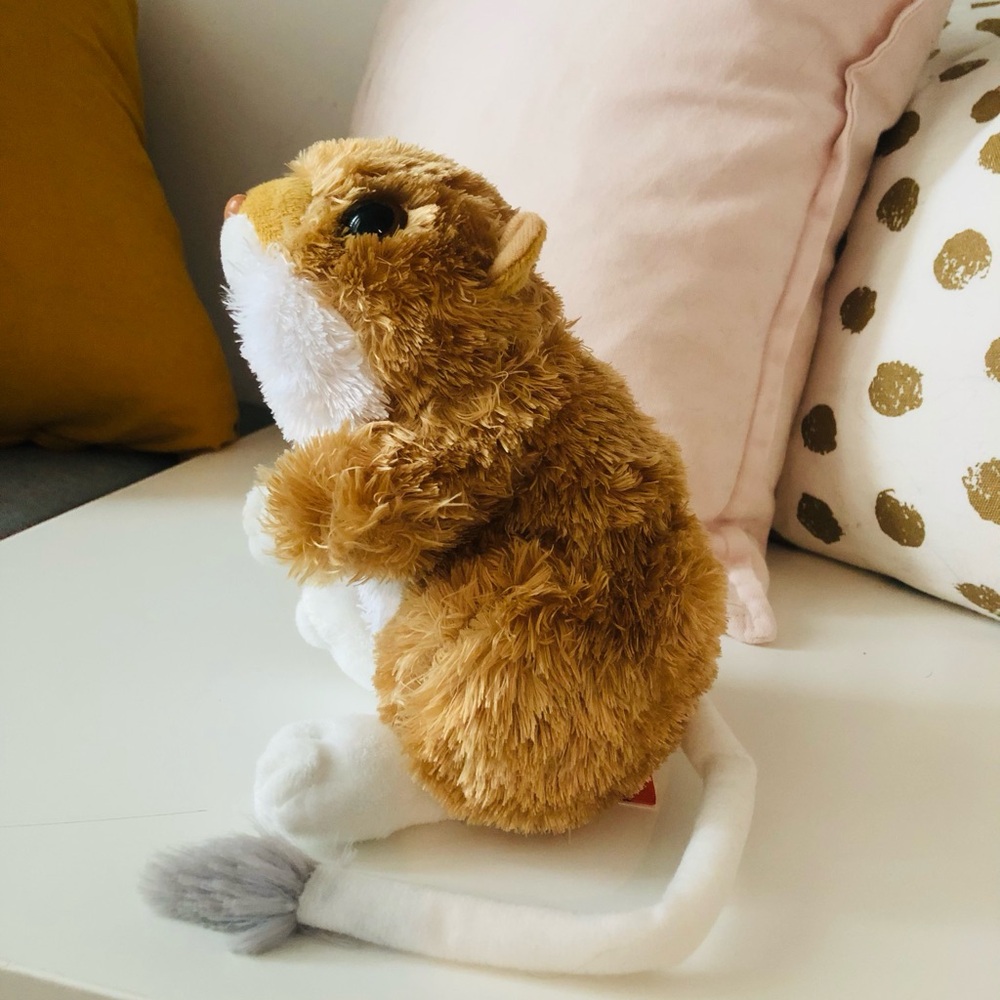 Adorable kangaroo rat plushie